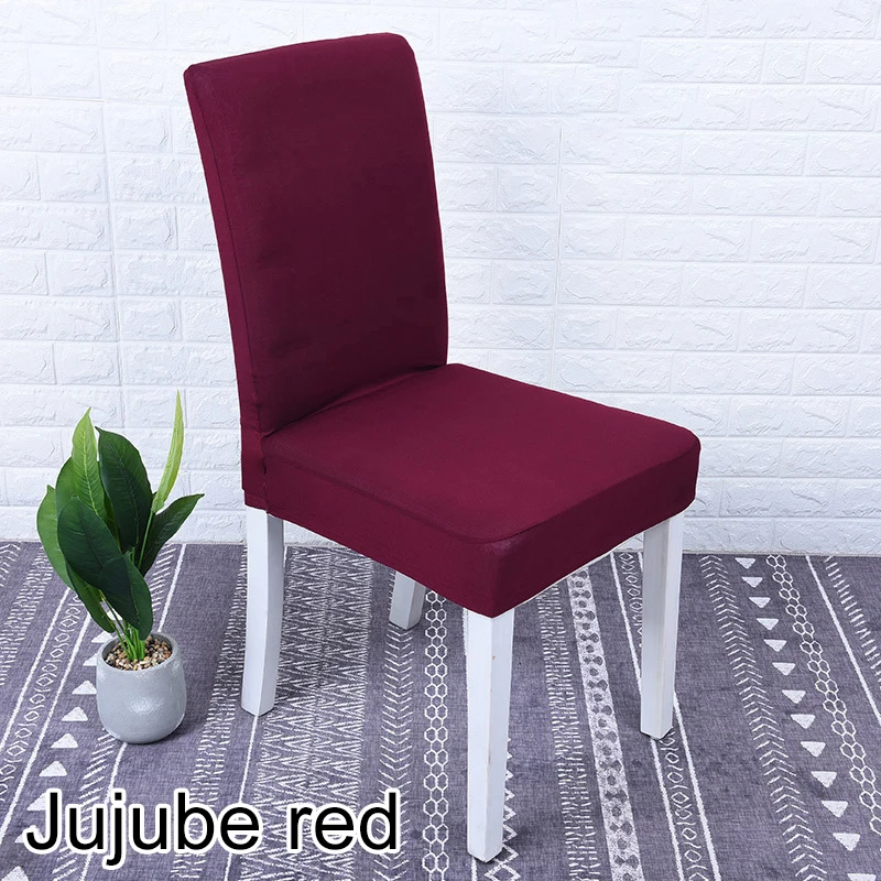Simple Stretch Dining Chair Cover Universal Removable Protective Slipcover That Recovers Quickly |