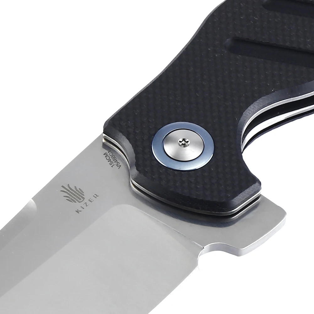 Нож для выживания Kizer C01C XL овчарка V5488C1 складной нож с лезвием используемый