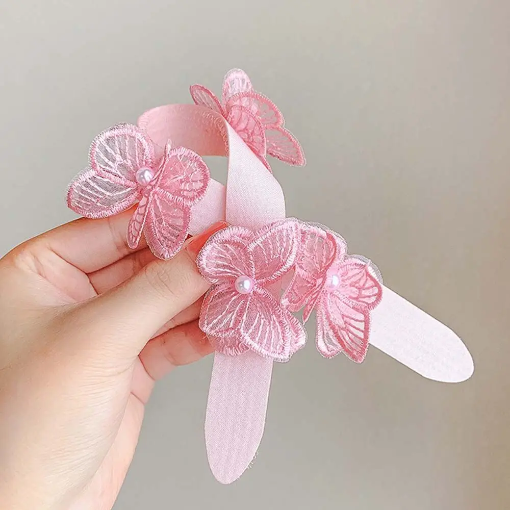 Bandas para el pelo de mariposa para ni&ntilde;as, accesorios para el cabello, 1 unidad-4