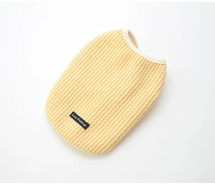 

Autumn and winter new pet puppy plus velvet warm vest cat clothes dog dogs
