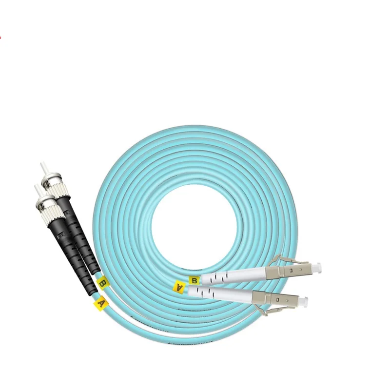50m LC SC FC ST UPC OM3 Fiber Optic Patch Cable Duplex Jumper 2 Core Patch Cord Multimode 2.0mm fibra optica