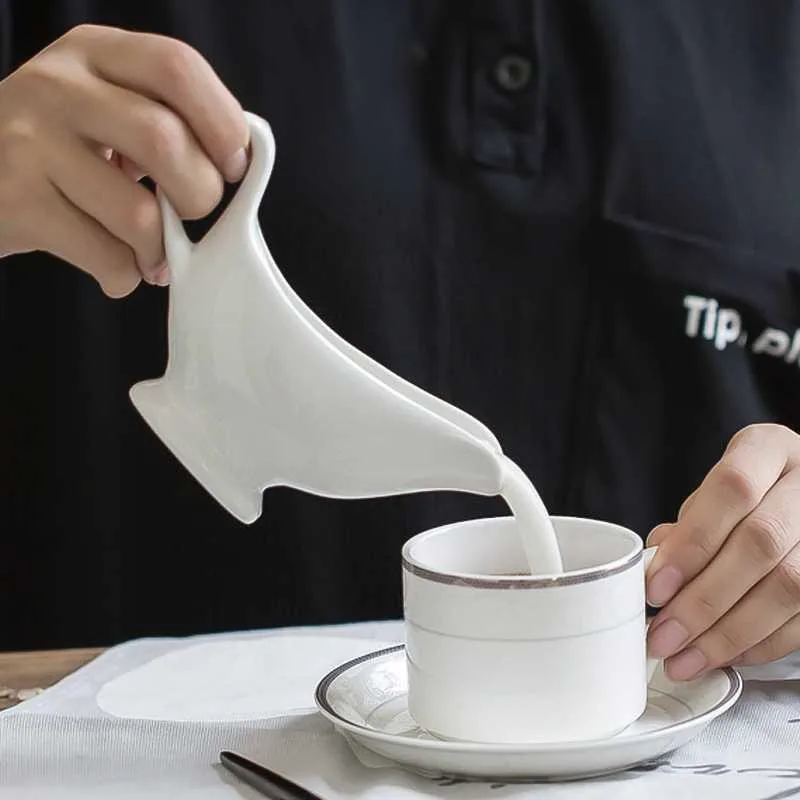 Европейский керамический соус для бифстейка белый фарфоровый перец стандартная