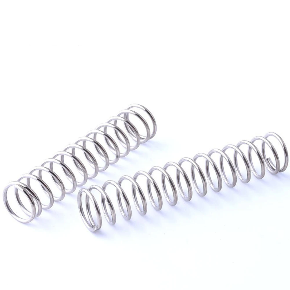 Компрессионные пружины диаметр проволоки 0 7 мм внешний 6 8 10 304 нажимные из