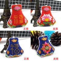 y101 cross stitch cross stitch kits embroidery set package for needlework key phone chain chinese style car pendant bead stitch