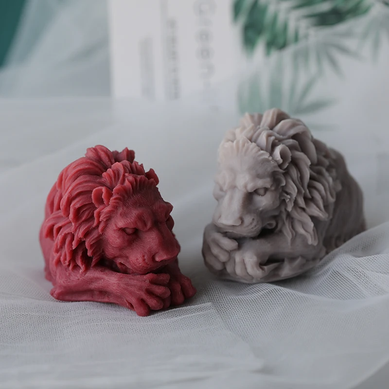 Силиконовая форма для свечей в виде головы льва формы восковых гипса | Дом и сад