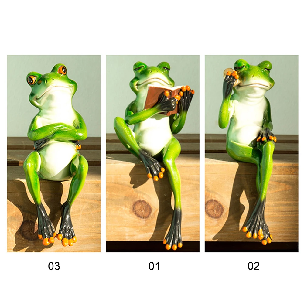 Новый 3D Творческий Забавный Ванна Лягушка модель Фигурка домашний офис