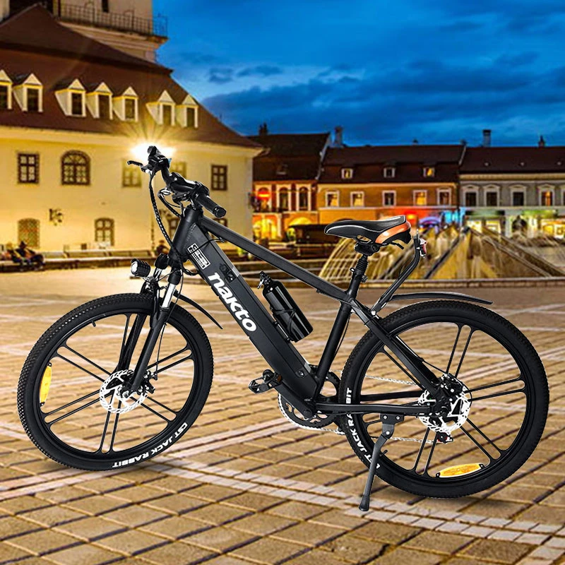 Два колеса электрические велосипеды 26 Дюймов 48V 350W Портативный электрический