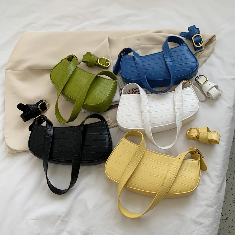

Luxury PU Leather Crossbody Bags for Women 2021 Female Brand Small Ladies Simple Travel Shoulder Handbags
