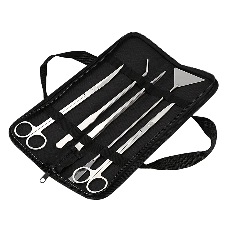 5 шт./компл. для свежего и морского аквариума живые растения Трава ножницы-Пинцет