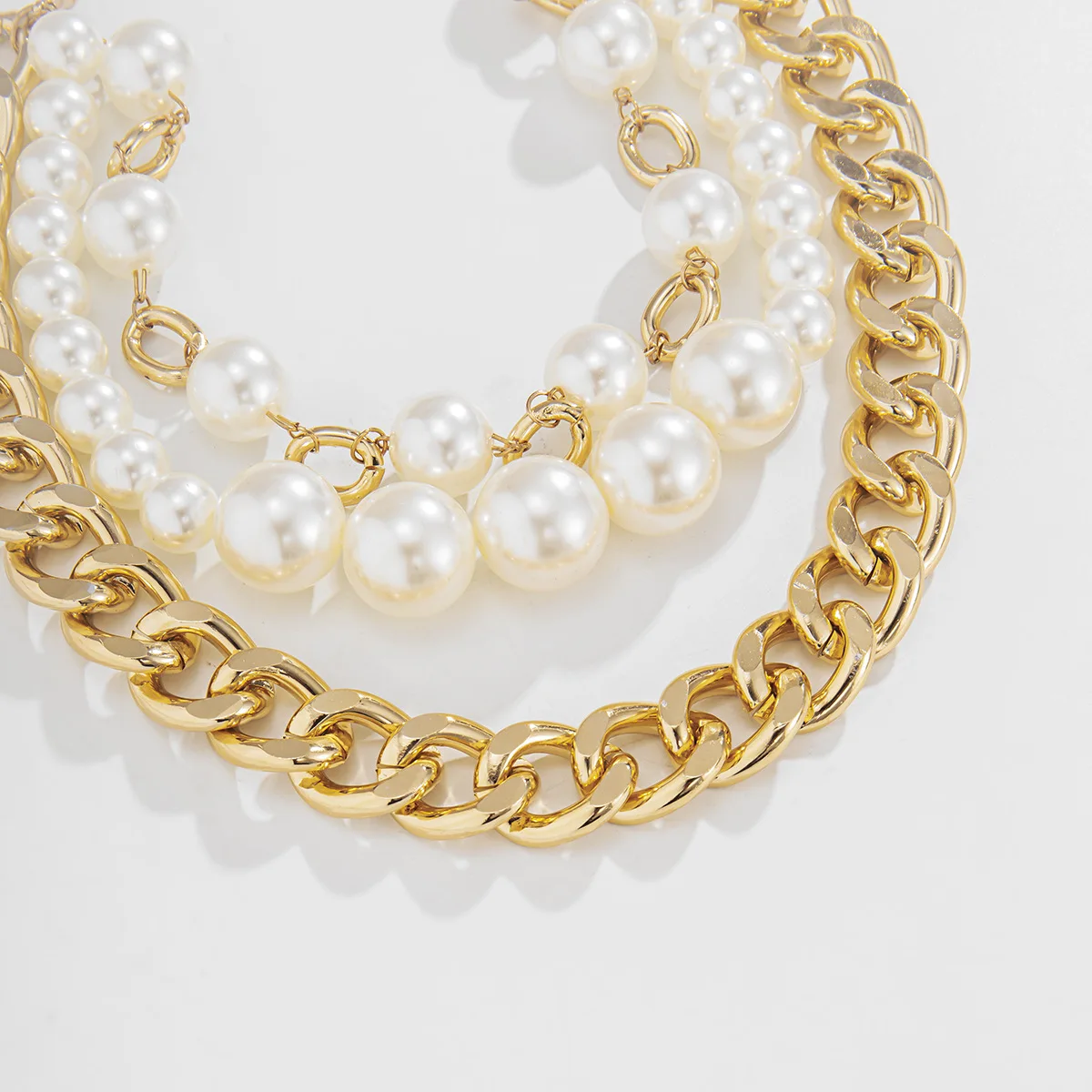 

Necklace for Women Collares Mujer Single Pearl Choker Women Vintage Multi Layer Jewelry Small Pendant Necklace Trendy Necklace