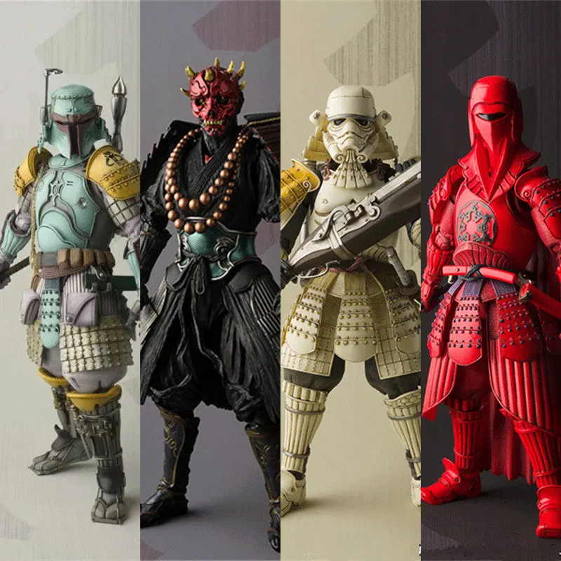 17 см высота аниме история герой самурайский воин шарнир подвижная миниатюрная