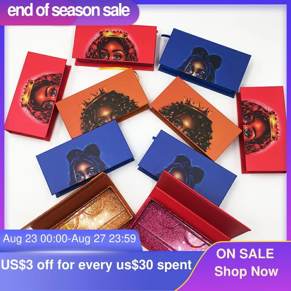 5 50 шт. Оптовая продажа Детское нижнее белье с рисунком ресниц упаковка