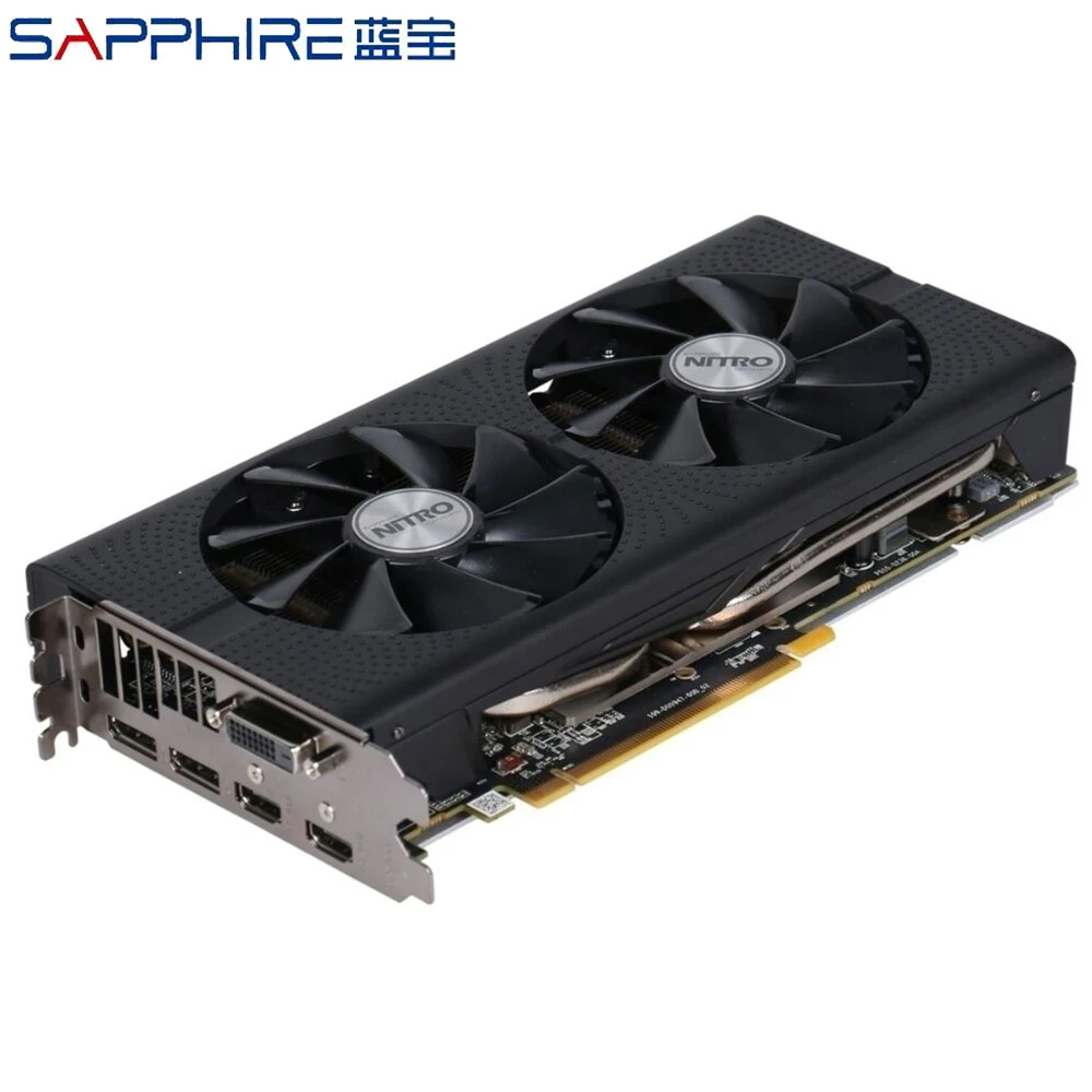 Видеокарта SAPPHIRE Radeon RX 480 игровая видеокарта AMD для игрового ПК графический
