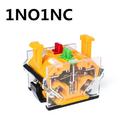 

1 шт. La39 La38 1no1nc 2No аксессуары «сделай сам» серебряный контакт для кнопочного переключателя