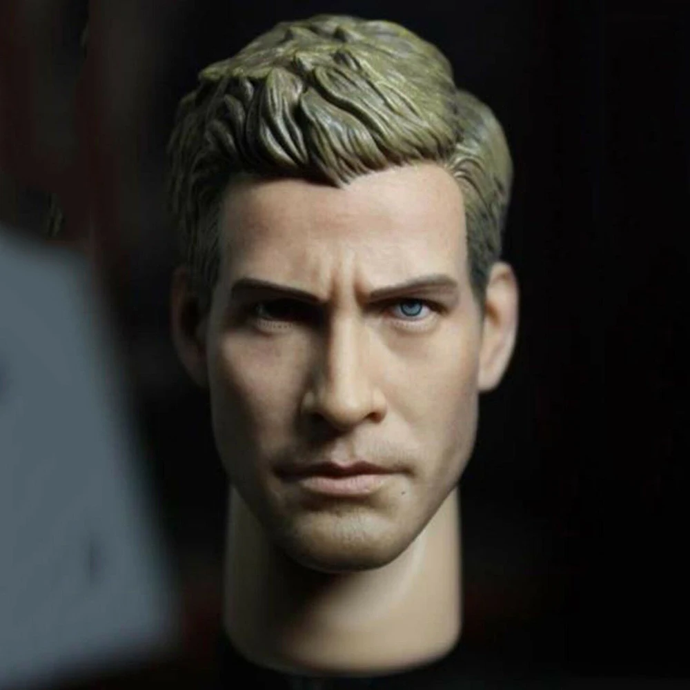 

1/6 Scale Jake Gyllenhaal Head Sculpt VHMC A-02 Male Head Carving For 12" Male Figure Body