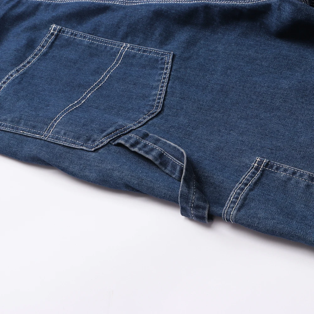 Мужские свободные комбинезоны больших размеров с большим карманом повседневные