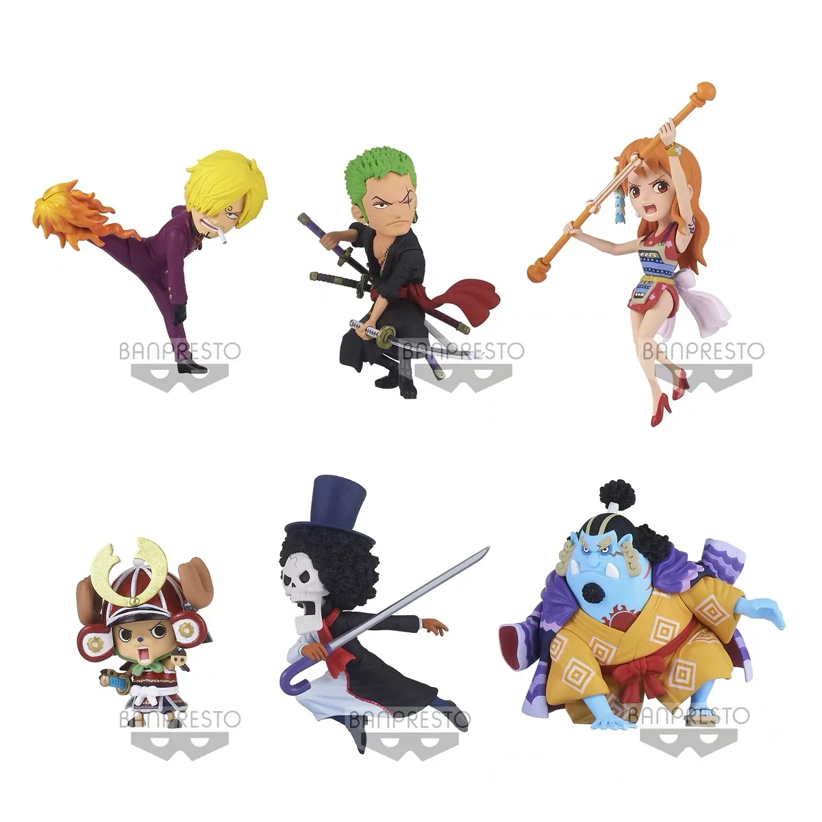 В наличии One Piece World Collection Vol.1 фигурка великих пиратов 100 пейзажи ПВХ экшн-фигурка