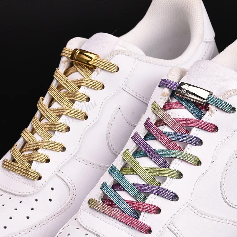 

New Magnetic ShoeLaces Elastic Locking ShoeLace Special Creative No Tie Shoes lace Kids Adult Unisex Sneakers Laces strings
