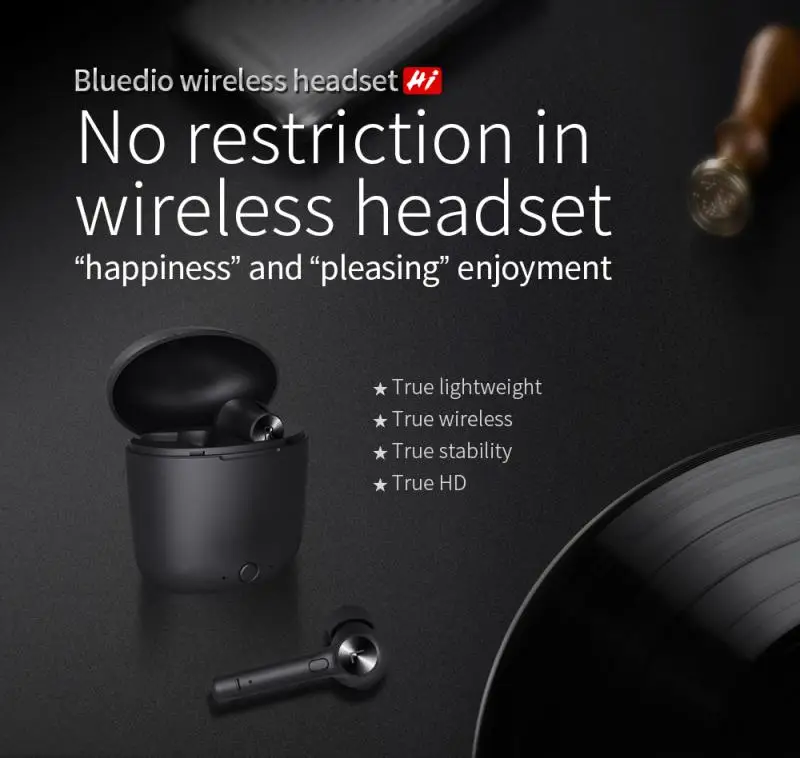 Беспроводные Bluetooth наушники для Bluedio, Hi-Sports наушники, гарнитура, Hi-Fi качество звука, наушники, совместимые с Android IOS