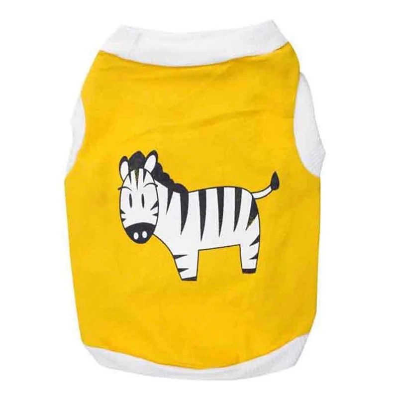 Летняя рубашка для домашних животных 1 шт. большие скидки жилет маленьких щенков