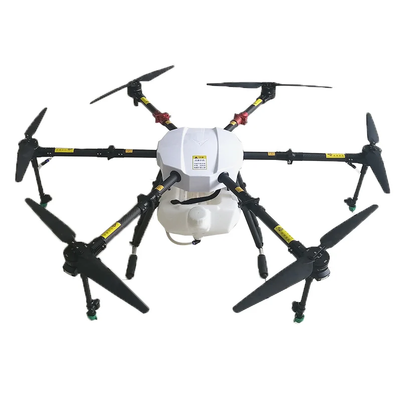 Шестиосевой защитный Дрон для сельского хозяйства 10 кг с аккумулятором зарядной