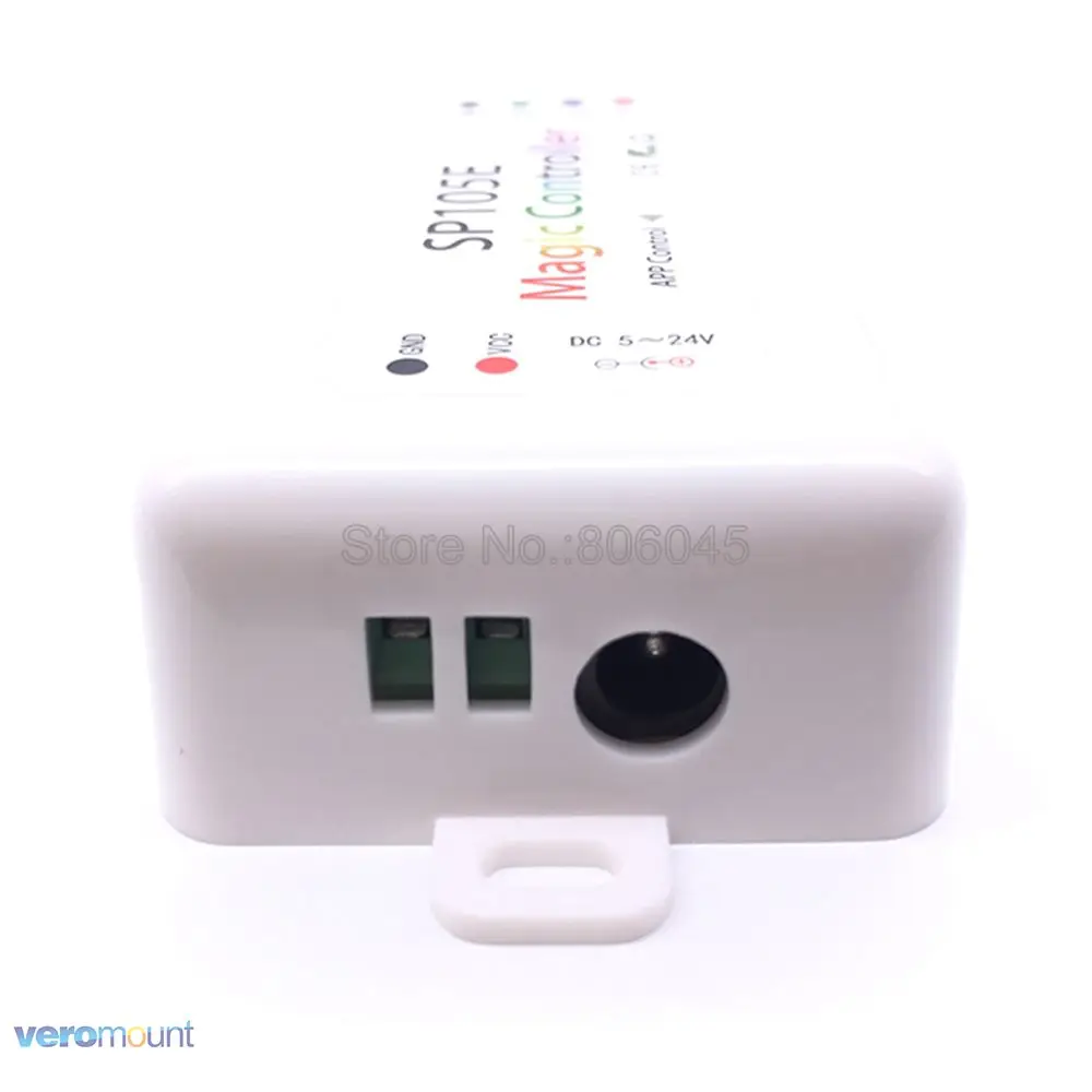 DC5-24V 2048 Пиксели SP105E Bluetooth RGB светодиодный пиксельный контроллер для WS2811 WS2812B SK6812