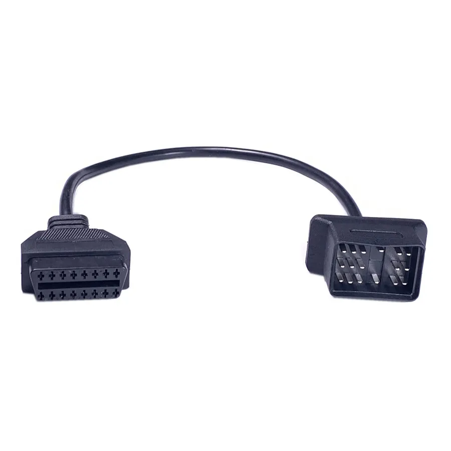 17 Pin к 16 OBD OBD2 Кабель-адаптер Диагностический интерфейс pin OBDII удлинитель