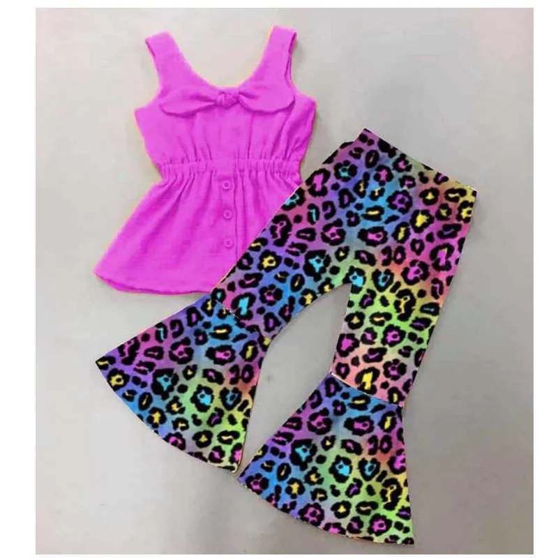 

Girls' clothing sets with floral prints kids wear clothes baby outfits