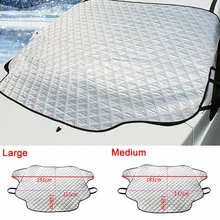 Magnetic Car Windshield Snow Frost Cover Winter Ice Snow Frost Guard Sun Shade Protector Car Front Windshield Ice Snow Cover