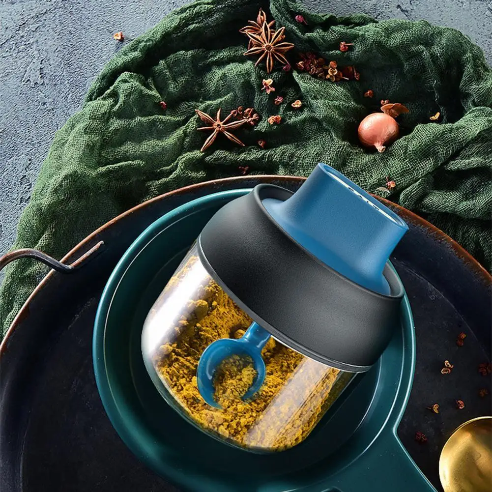 

Многоразовая легко моющаяся коробка для приправ, легко заправляемая, кухонные аксессуары