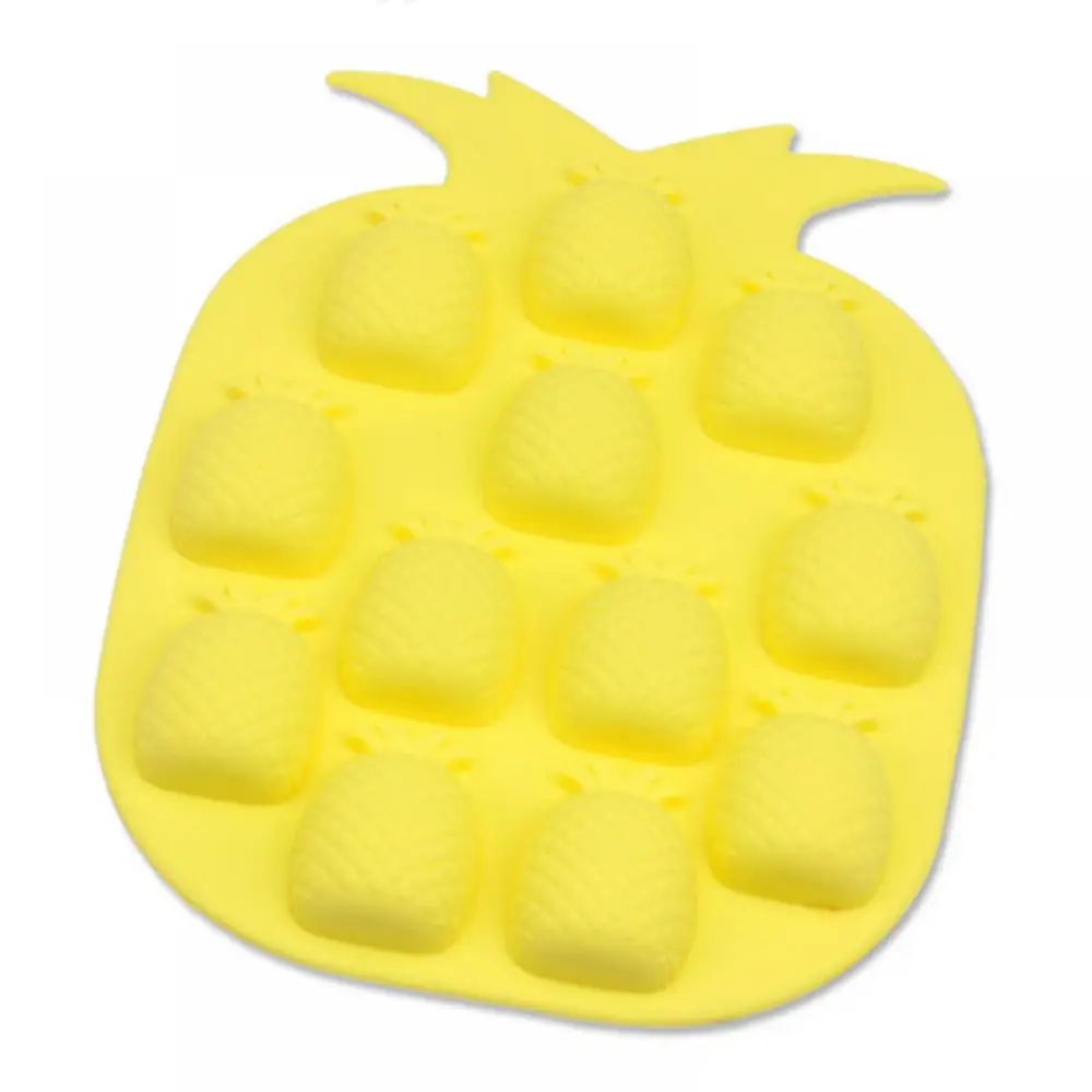 Силиконовая форма с узором ананас кубика льда для бара вечерние напиток желе