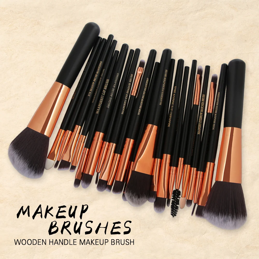 

22Pcs/set Makeup Brushes Set Profesional Foundation Blusher Eyeshadow Lips Make Up Brush Cosmetic Set Kit Pincel Maquiagem