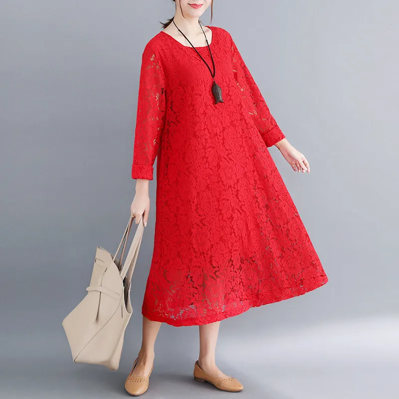 Новинка 2020 Оригинальное женское платье с коротким рукавом кружевное тонкое в
