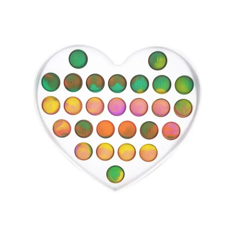 

Hot Sale Children Adult Simple Dimple Fidget Toy Pop It Anti Stress Hand Early Educational Enlightenment Intensive Training Toys