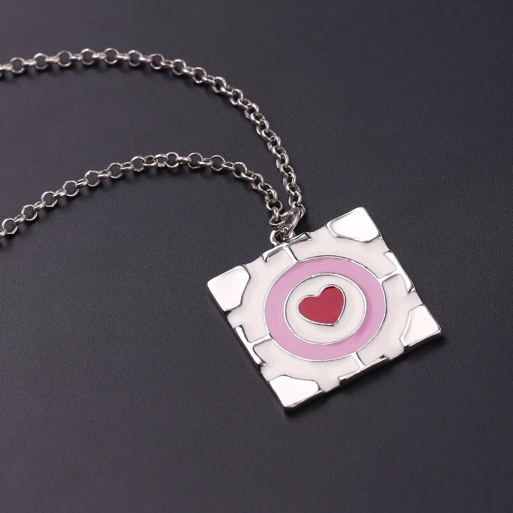 Мучо воротничок с розовым сердцем цепочка из сплава Подвеска Ожерелье-компаньон