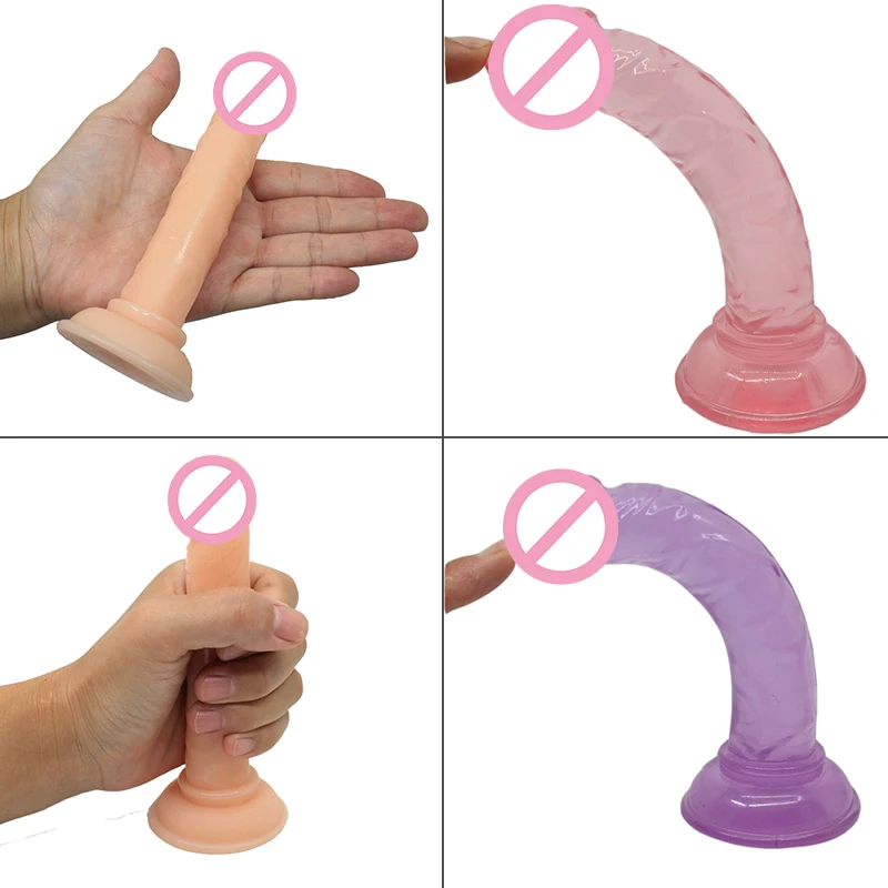 Секс магазин фаллоимитатор Анальная пробка фалос лесбиянок Didlo всасывающий