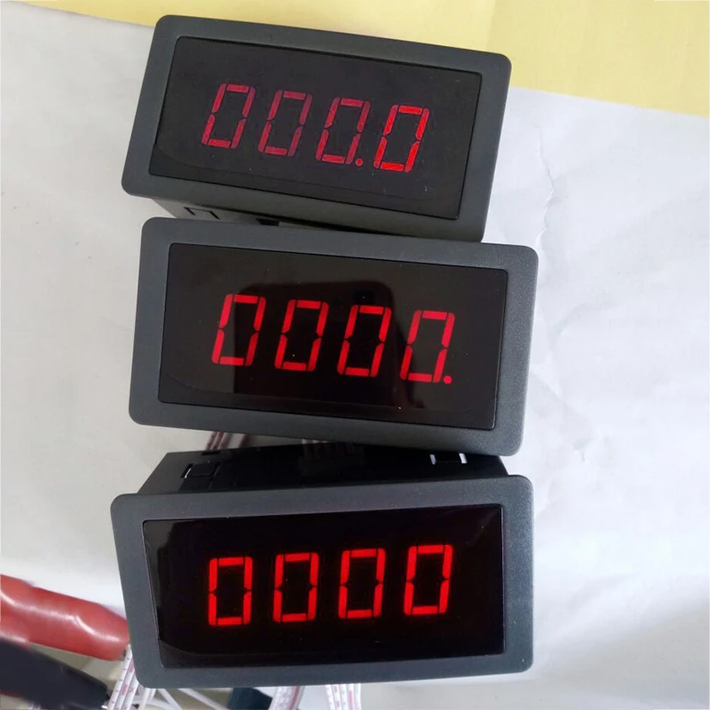 Цифровой светодиодный Тахометр 4 шт. Красный высококалибр для точного измерения