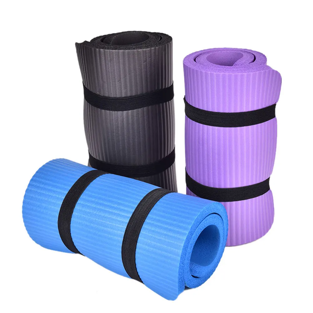 Йога коврик для упражнений Нескользящие прочные здоровья Похудение Пилатес