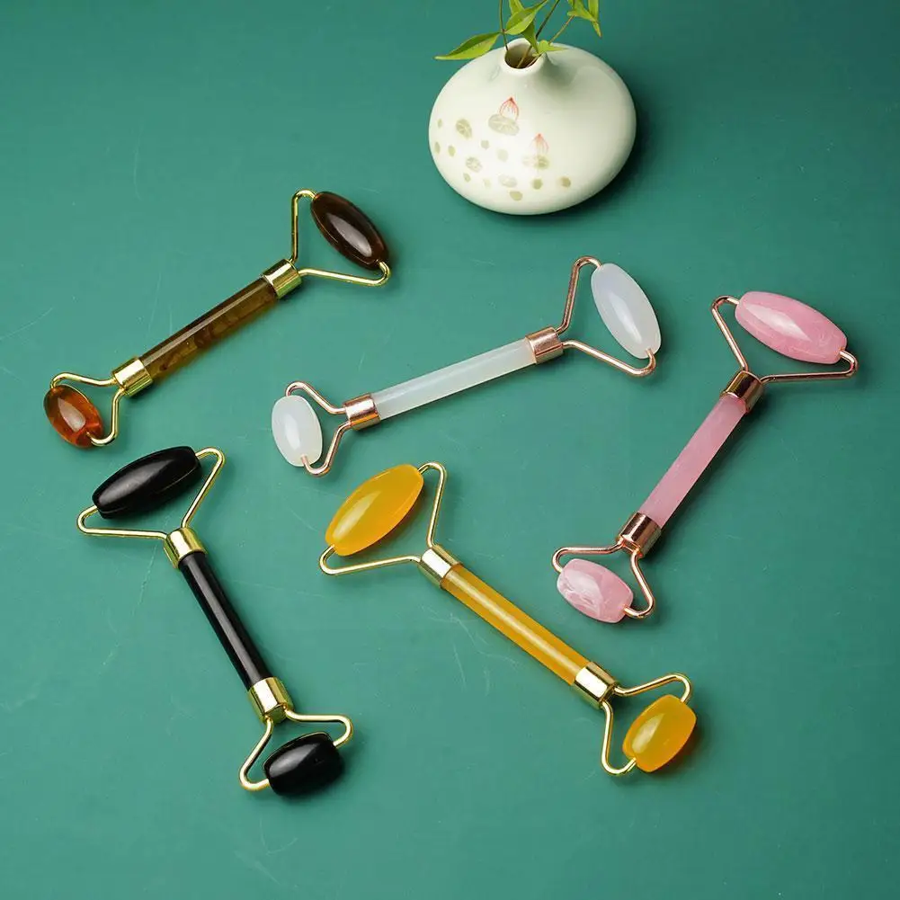 

1pcs Jade Scraping Massage Scraper Face Massager Acupuncture Sha Board Eye Gua Tool Acupoint Spa Face Care Massage Q8a6