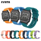 Ремешок для часов FIFATA для Huami Amazfit Neo, сменный силиконовый спортивный Браслет Для Xiaomi Amazfit Neo, аксессуары для часов