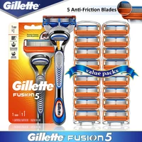 gillette fusion 5 shaving machine safety razor holder face shaver cassettes shave beard case with replacebale blades for men