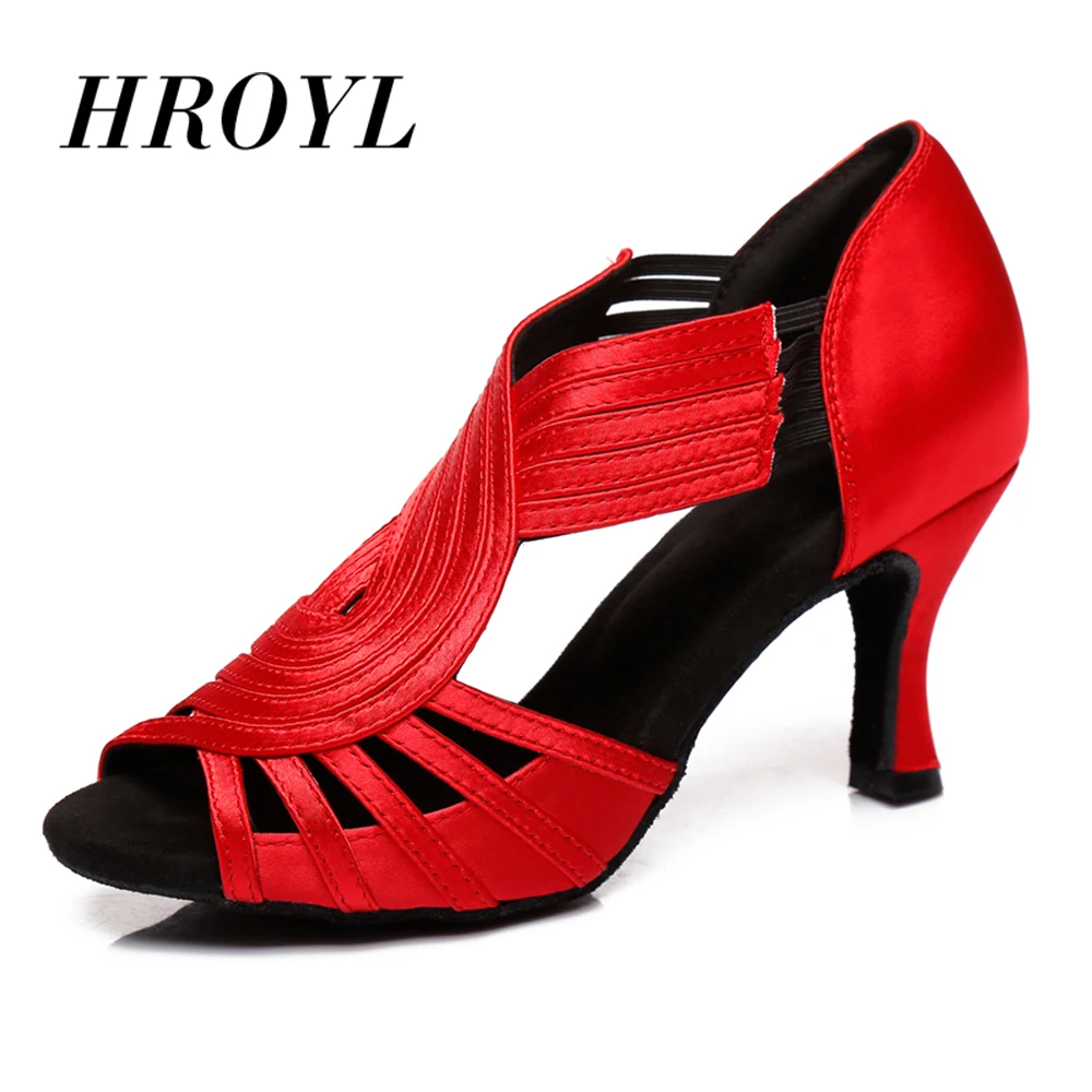 Женская танцевальная обувь для латинских танцев Обувь бальных Профессиональная