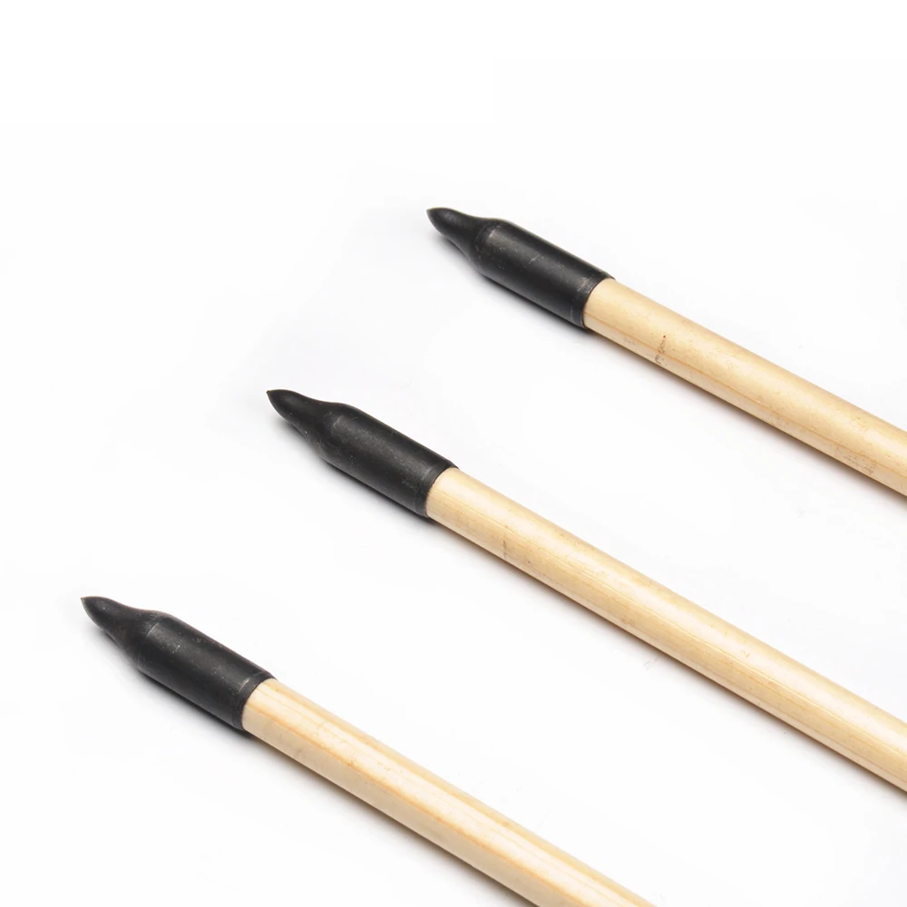 Деревянная стрела 31 5 дюйма диаметр 8 7 мм перо индейки для лука длиной 20-30 фунтов