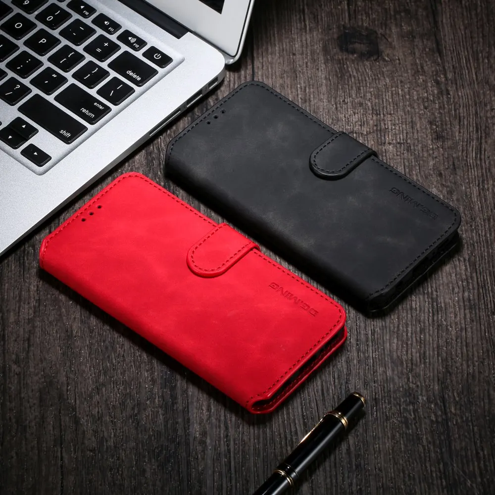 Роскошный Магнитный чехол книжка мягкий ударопрочный для Samsung Galaxy A10 A20 A30 A40 A50 A70 A7