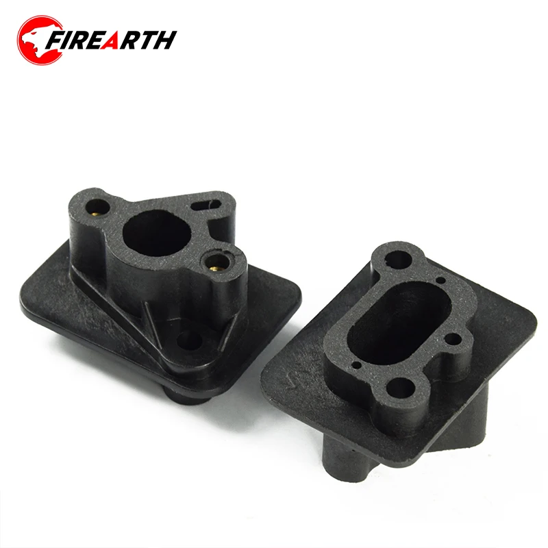 

1 Set 40-5 43CC 52CC Grass Brush Trimmer Cutter Intake Manifold Carburetor Base Connector Admitting Pipe Carb Adaptor