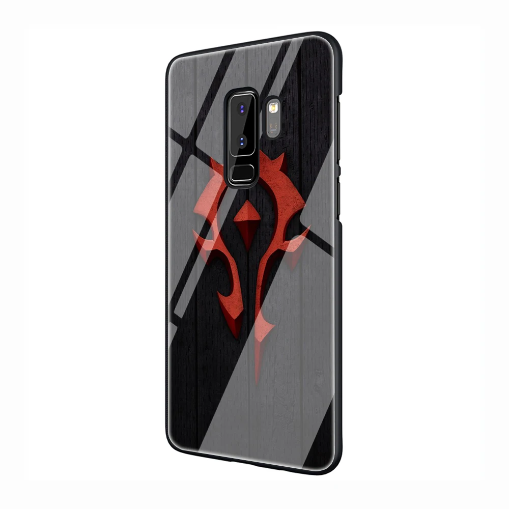 G9 EWAU World of Warcraft закаленное Стекло чехол для телефона для samsung S7 край S8 S9 S10 Note 8, 9, 10, плюс A10 20 30 40 50 60 70 - Цвет: G9