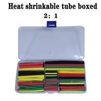 140pcs termoretractil shrinking tubing assorted wire cable insulation sleevingthermoresistant tube heat shrink wrapping kit 38