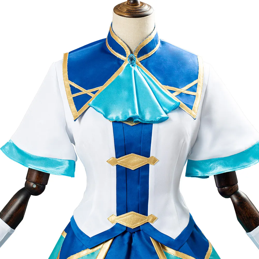 

Otome Game no Hametsu Flag shika Nai Akuyaku Reijou ni Tensei shiteshimatta Claes Katarina Cosplay Halloween Carnival Costumes