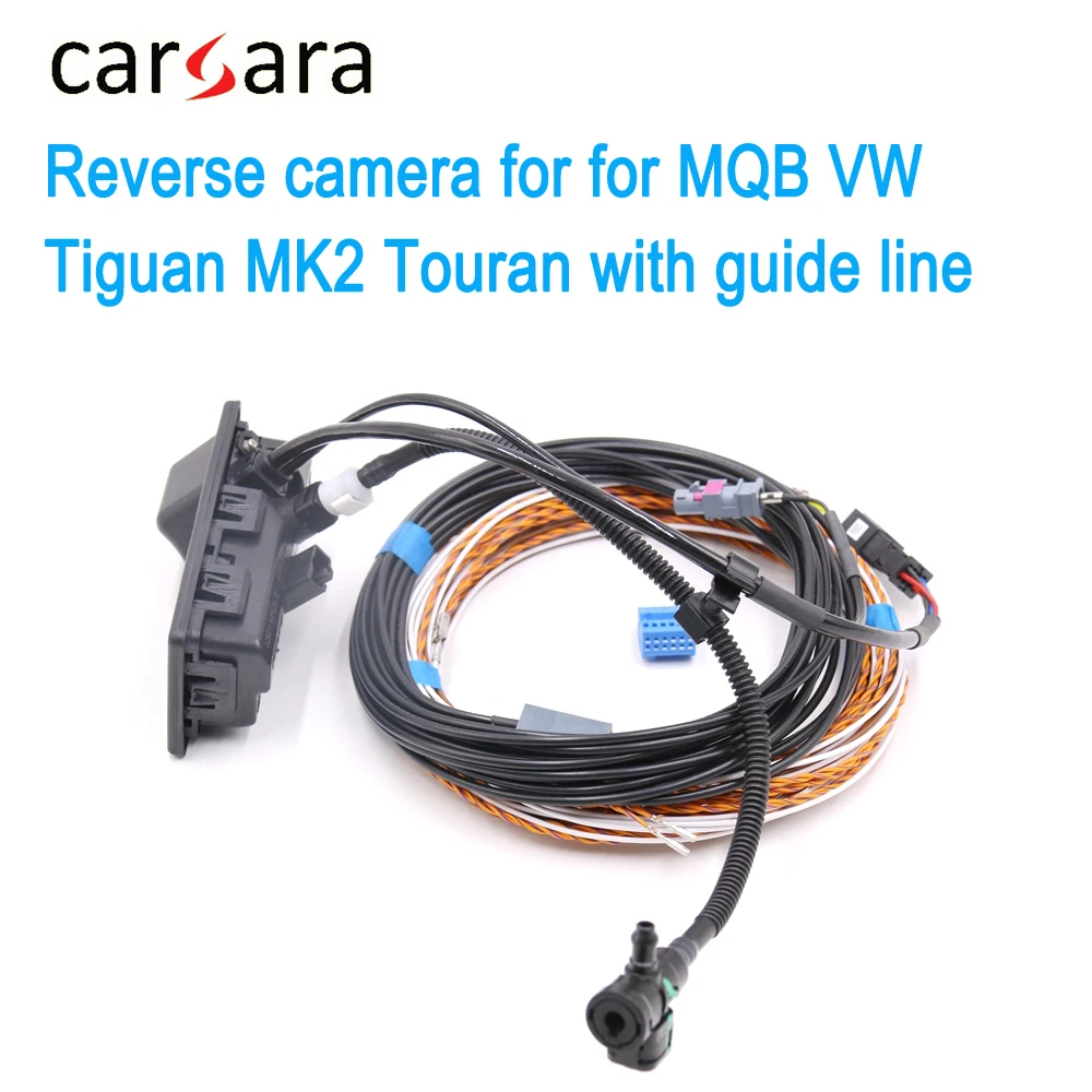 

Guidance Line Module with Wash Rear View Camera for MQB VW Tiguan MK2 Touran 5T 5NA827566D 5NA 827 566D Trunk Handle Water Spray