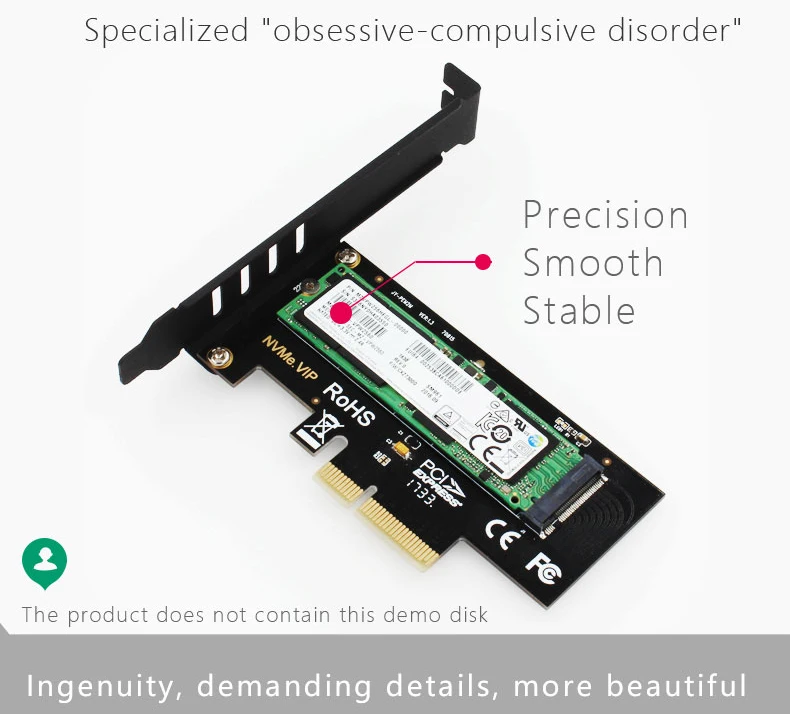 M2.PCIe SSD адаптер M.2 SSD NVME PCIe M.2 к PCIe M2 к PCI e NVME конвертер NVME/M2 M ключ 2230-2280 PCI express x4 x8 x16 карта